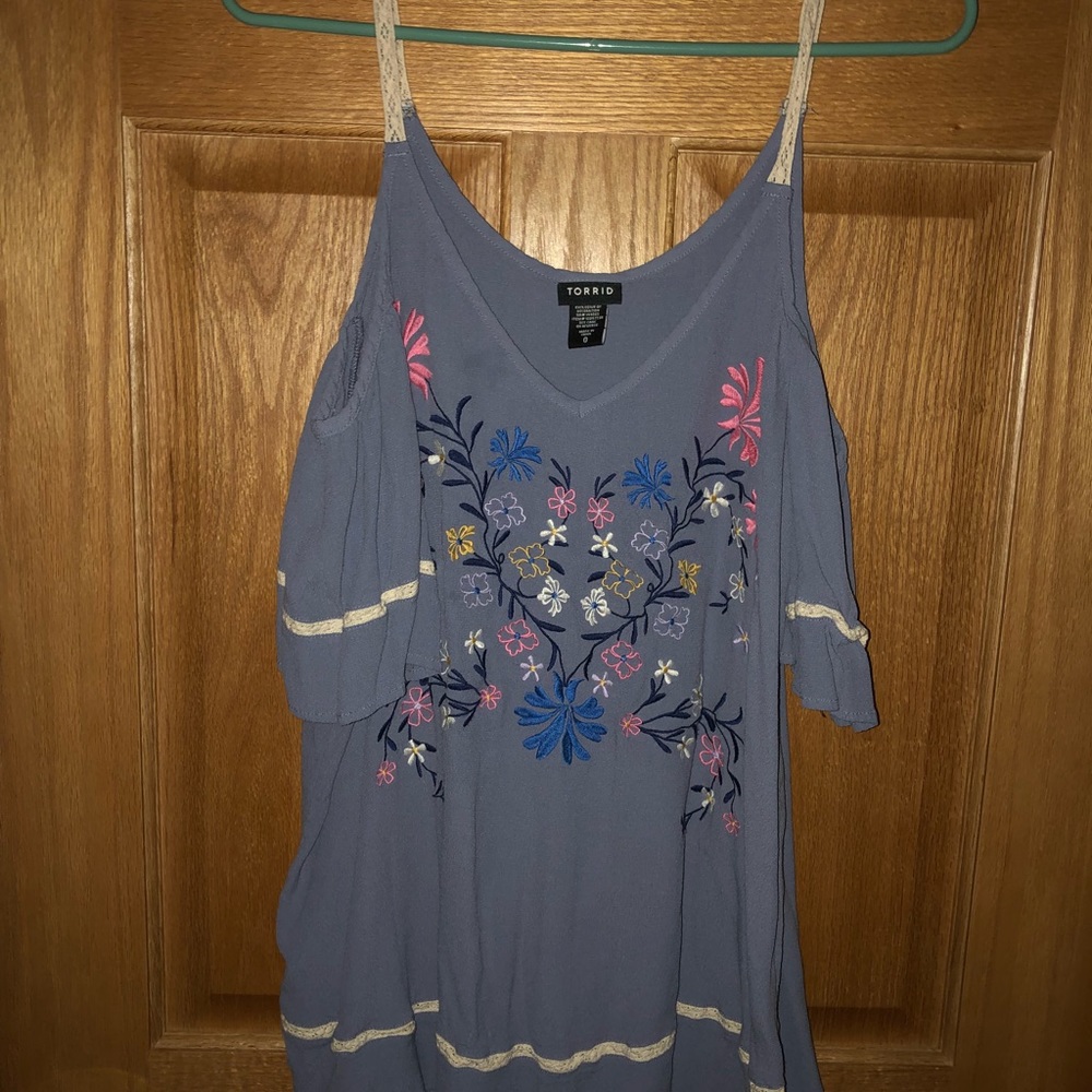 Torrid cold shoulder top